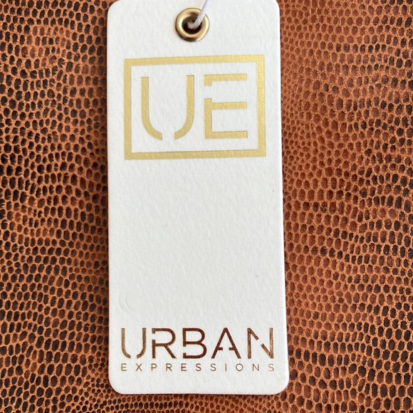 Urban Expressions Faux Leather Vegan Crossbody Clutch Purse New with Tags - Picture 7 of 15